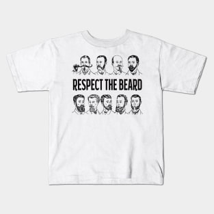 Respect the Beard Kids T-Shirt